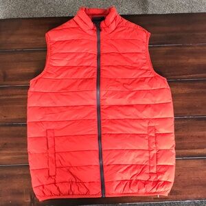 SwissTech Orange Puff Zip Vest (Men’s Size 38-40)